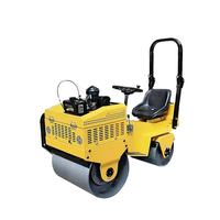 Compacteur vibrant à double tambour de 0,68 tonne avec moteur et alternateur de 5,5 kW, mini-rouleau compresseur pour petites routes