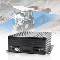 4CH 1080P Mobil DVR 2TB HDD Araç Video Kaydedici, 4G GPS WiFi MDVR ile Taksi Van Filosu Uzaktan İzleme ve Takip Sistemi için