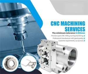 شركات تصنيع آلات التفريز CNC عالية الدقة ذات 3/4/5 محاور للألومنيوم والفولاذ المقاوم للصدأ - Product Image 4