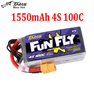 Batterie Lipo <span class=keywords><strong>TATTU</strong></span> <span class=keywords><strong>FUNFLY</strong></span> 1300mAh 1550mAh 1800mAh 3S <span class=keywords><strong>4S</strong></span> 6S 11.1V 14.8V 22.2V 100C avec connecteur XT60 pour drone FPV taille 250 230 210 180 - Product Image 2
