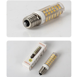 Ampoule LED E14 E12 en céramique PVC 3W 5W 7W 9W 3 couleurs pour réfrigérateur, hotte aspirante, machine à coudre, plafonnier, <span class=keywords><strong>bougie</strong></span>, lustre - Product Image 5