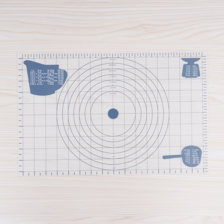 Clear with measurement