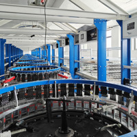 Machine à fabriquer des sacs tissés en plastique à réduction de vibrations avec moteur pour des tâches de tissage continues sur de longues heures