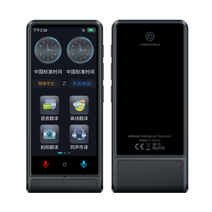 Appareil de Traduction Vocale Intelligent M13 Instantané Hors <span class=keywords><strong>Ligne</strong></span> et <span class=keywords><strong>En</strong></span> <span class=keywords><strong>Ligne</strong></span> 137 Langues <span class=keywords><strong>avec</strong></span> Traducteur <span class=keywords><strong>en</strong></span> Temps Réel - Product Image 1