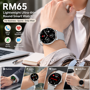 XTAURI RM65 2026 Nuovo Arrivo <span class=keywords><strong>Smartwatch</strong></span> Ultra-sottile 1.43 Pollici AMOLED IP67 <span class=keywords><strong>Smartwatch</strong></span> Sportivo alla Moda per <span class=keywords><strong>Android</strong></span> <span class=keywords><strong>iOS</strong></span> - Product Image 4