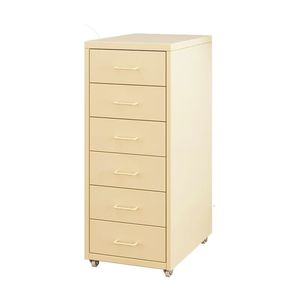<b>Small</b> Multi-Layer Iron Locker for Home Nail Salon Beauty Shop Bedroom Living Room Clip Locker Convenient Bedside <b>Table</b> Features - Product Image 6