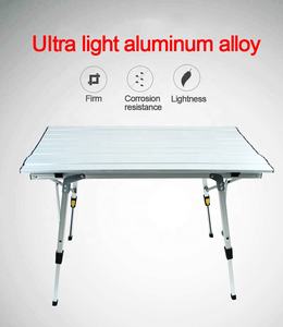 Hot Selling Outdoor Aluminum Alloy Portable Folding <b>Foldable</b> Korea Camping Lightweight <b>Table</b> for Picnic - Product Image 5