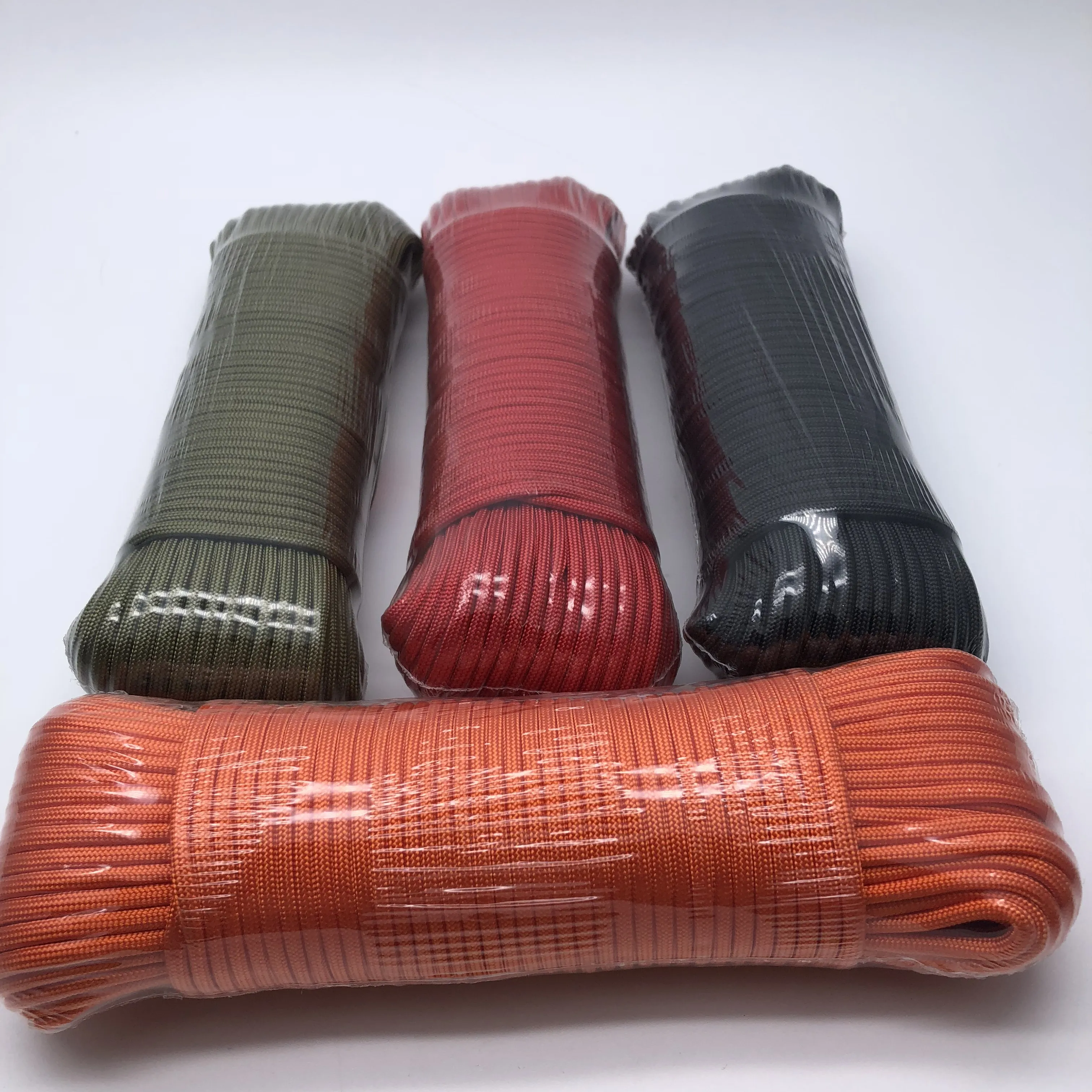 Corda paracord durável 550m x 15m de poliéster 32 fios trançada