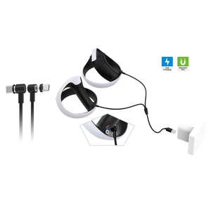 Câble de charge magnétique Type-C 2 en 1 TP5-2520 pour Nintendo Switch et <span class=keywords><strong>PS5</strong></span>/PS <span class=keywords><strong>VR2</strong></span>, câble magnétique Type-C pour appareils de jeu Switch - Product Image 3