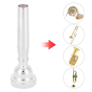 <span class=keywords><strong>Boquilla</strong></span> para Trompeta <span class=keywords><strong>7C</strong></span>, Accesorio para Instrumentos Musicales, Compatible con Yamaha, <span class=keywords><strong>Bach</strong></span>, Conn, King Silver - Product Image 5