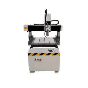 High precision mini hobby diy pcb 6060 4040 cnc drill router 600 x 900 metal engraving machine with Rotary axis