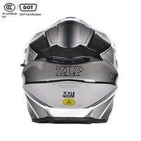 Casque de moto intégral unisexe certifié DOT et 3C, doublure en polystyrène expansé, double visière, pour les voyages et les utilisations hors route, neuf