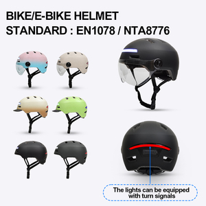 Casco da Ciclismo Intelligente di Alta Gamma con Luci LED Ricaricabili Anteriori e Posteriori, Casco Leggero da Strada per Pedalate Notturne - Product Image 2