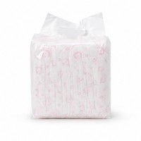 Couches jetables douces imprimées non tissées pour chiots femelles avec film PE, noyau de rétention de gel, super absorbantes, languettes latérales repositionnables – Direct Usine