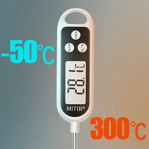 Hygromètre autocollant de bonne qualité, thermomètre domestique pour cuisine, aliments, viande - Product Image 3