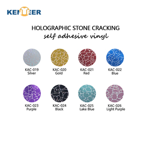 Bán buôn 12 "Các loại đá nứt mô hình Holographic tự dính <span class=keywords><strong>Vinyl</strong></span> cuộn phim cho <span class=keywords><strong>plotter</strong></span> - Product Image 4
