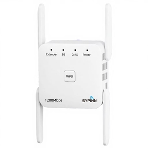 Amplificateur de signal Wi-Fi double bande 5 GHz 1200 Mbps Longue portée Répéteur LAN <span class=keywords><strong>filaire</strong></span> WD-R1203U 4 antennes 2,0 dBi Couverture de 300 à 500 m² - Product Image 4