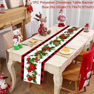 <span class=keywords><strong>Camino</strong></span> <span class=keywords><strong>de</strong></span> <span class=keywords><strong>Mesa</strong></span> <span class=keywords><strong>Navideño</strong></span>, Decoración Navideña para el Hogar, Mantel, Navidad, Regalos <span class=keywords><strong>de</strong></span> Navidad, Año Nuevo 2026, Caminos <span class=keywords><strong>de</strong></span> <span class=keywords><strong>Mesa</strong></span> <span class=keywords><strong>de</strong></span> Poliéster - Product Image 5