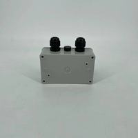 DE046 custodia elettronica di plastica di alta qualità ABS plastica Din Rail recinzione del progetto