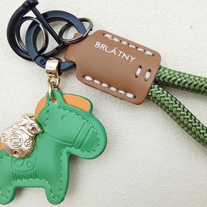 Promotional Gifts Pu Leather Keychain <b>Custom</b> Logo Tag Cartoon Animal Leather Keychain Holder Souvenir Car <b>Key</b> <b>Rings</b> Bag Hooks - Product Image 4