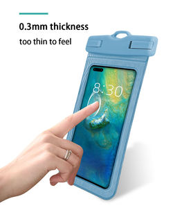 Water Proof <strong>Smartphone</strong> Neck Buoyancy Floating Clear Waterproof Mobile Phone <strong>Bag</strong> Case Touch Pouches for Swim Rafting Skiing - Product Image 2