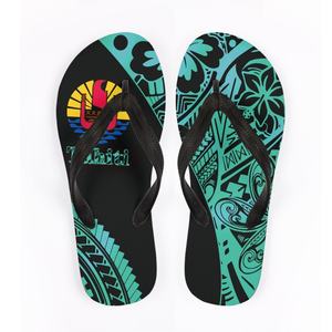 <span class=keywords><strong>Tahiti</strong></span> Tongs Polynésienne Tribal <span class=keywords><strong>Tatouage</strong></span> Motif Pantoufles Léger Décontracté Intérieur Salle De Bains Pantoufles Antidérapantes Diapositives Personnalisées - Product Image 1