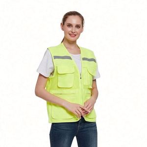 High Visibility <b>Reflective</b> Vest Working Clothes Motorcycle Cycling Sports Outdoor <b>Reflective</b> Safety Clothing <b>Reflective</b> <b>Jacket</b> - Product Image 2