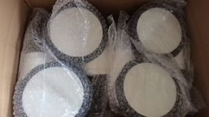 Medizinisches Schwenkbares PU-Lenkrad <span class=keywords><strong>4</strong></span> Zoll 5 Zoll 6 Zoll Doppelräder Zentralverriegelung Krankenhausbett-Rollen - Product Image 5