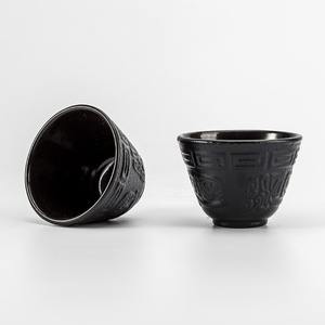Tazza di Kung Fu smaltata interna <span class=keywords><strong>in</strong></span> ghisa Multi-capacità tazza di tè e piattino - Product Image 2