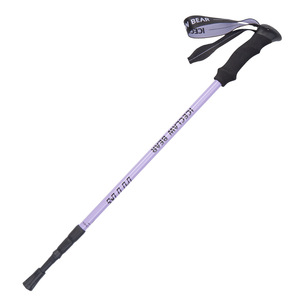 Bâtons de randonnée télescopiques en alliage d'aluminium Ice Claw Bear, légers et respirants, pour la randonnée en plein air et l'alpinisme - Product Image 5
