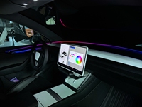 Kit d'éclairage LED d'ambiance Cardoo pour l'écran de contrôle d'usine Tesla Model Y Juniper 2026 – Amélioration de l'éclairage intérieur de voiture OEM