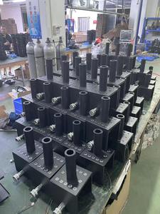 آلة دخان وضباب بقوة 12*3 واط RGB 3 في 1 مع عمود نفاث للضباب ونظام تحكم DMX LED وآلة نفث ثاني أكسيد الكربون للنوادي وحفلات الزفاف - Product Image 3