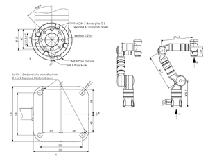 Caméra binoculaire de profondeur RealSense D457 et robot collaboratif Kassow Edition 7 axes amovible, les deux produits les plus vendus - Product Image 1