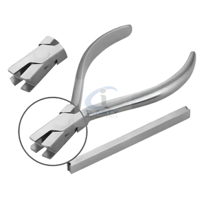Professional Manual Dental Orthodontic Stainless Steel <b>Torque</b> Pliers Bird Beak Wire Bending Instrument CE Certified OEM - Product Image 1
