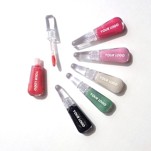 Bálsamo labial de brillo Multicolor para labios regordetes hidratante personalizado con logotipo, tratamiento de labios Natural, Aceite hidratante, bálsamo labial de etiqueta privada - Product Image 4