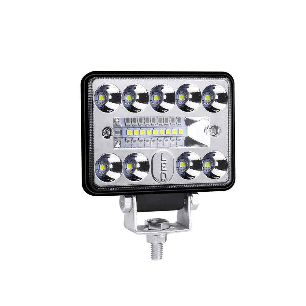 Luz LED de trabajo superbrillante, 3 pulgadas, 54W, 3030 led, 18SMD, cuadrada, para coches, tractores, barcos, 4x4, Atv, camiones, luz de conducción de gran vista