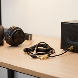 Câble audio de remplacement en PVC pour casque <span class=keywords><strong>Marshall</strong></span> <span class=keywords><strong>Major</strong></span> <span class=keywords><strong>II</strong></span>/III |   Câble pour casque avec micro, conducteur OFC, 3,5 mm mâle-mâle, 1,25 m - Product Image 6