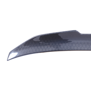 สำหรับ A6 C7ซีดาน PSM สไตล์รังผึ้งคาร์บอนไฟเบอร์สปอยเลอร์ท้ายรถปีก2012-2015 - Product Image 6