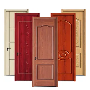 Market Waterproof WPC Interior Door PVC Door Profile WPC Waterproof Pocket Door