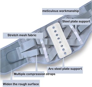 Vendita calda supporto lombare cintura disco ernia ortopedico medico ceppo sollievo dal dolore corsetto per la schiena tutore di decompressione della colonna vertebrale - Product Image 2