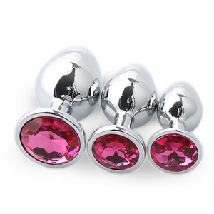 Ensemble de jouets sexuels masculins en acier inoxydable portable, à usage permanent, avec bijoux, <span class=keywords><strong>plug</strong></span> <span class=keywords><strong>anal</strong></span> - Product Image 3