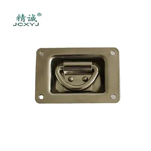 चीन आपूर्तिकर्ता स्टेनलेस स्टील 304 recessed डी अंगूठी संभालती JCBS-401 बॉक्स पकवान संभालती