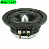 (35-032) Haut-parleur large bande de 3,5 pouces (98 mm) 15W/20W 4/8 Ohm, cône en aluminium, contour en caoutchouc, haut-parleur portable haute sensibilité