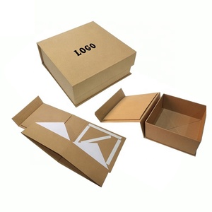 Bán buôn tùy chỉnh thiết kế in gấp giấy cứng kraft có thể gập lại các tông từ hộp quà tặng bao bì với logo - Product Image 5