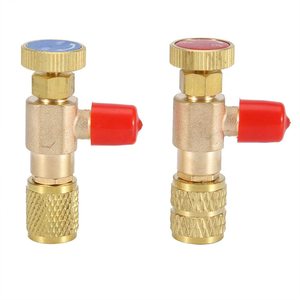 Adaptateur de sécurité pour valve de charge de <span class=keywords><strong>gaz</strong></span> de climatisation <span class=keywords><strong>R410A</strong></span> R22 en laiton pour usage commercial - Product Image 3
