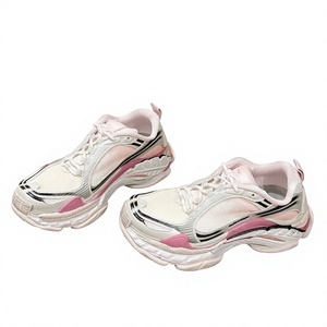 รองเท้าผ้าใบแบบสวมใส่ได้ทั้งชายและหญิง รุ่น Chunky Dad Sneakers น้ำหนักเบา ระบายอากาศได้ดี แบบผูกเชือก หัวมน เหมาะสำหรับวิ่งและเดิน - Product Image 4