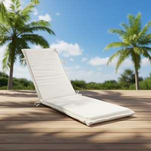 Manemi Outdoor <b>Chair</b> Cushion 164x50x4cm Foam <b>Padded</b> Water Resistant Removable Cover Camping Use - Product Image 2