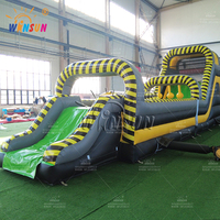 Parcours d'obstacles gonflable haute performance WINSUN, PVC certifié CE, ignifuge, imperméable, sans plomb, capacité maximale de 300 kg, personnalisable