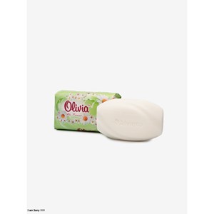 Chamomile Scented Moisturizing Bar <b>Soap</b> with Glycerin Lanolin and Vitamins A and E for Hand and Body Care 90 g Olivia - Product Image 3