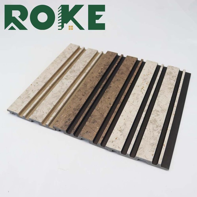 ROKE Eco Friendly Lightweight Anti UV Non Fading Interior Renovation Material for Apartment Villa Decoration PS Wall Panel